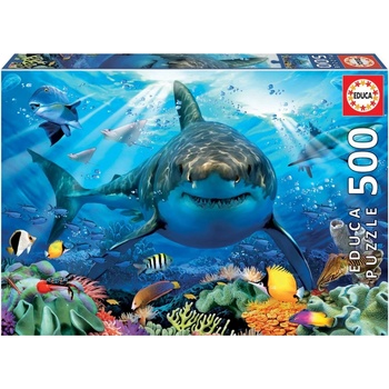 EDUCA Bílý žralok 500 dílků