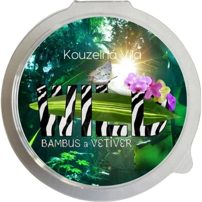 Kúzelná Víla sójový vonný vosk BAMBUS A VETIVER 20 g