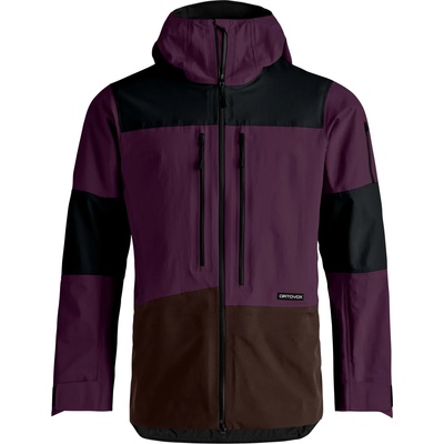 Ortovox Мъжко ски яке Ortovox Ravine Free 3L Jacket Ski jacket - Dark Wild Berry (004-7139-0213)