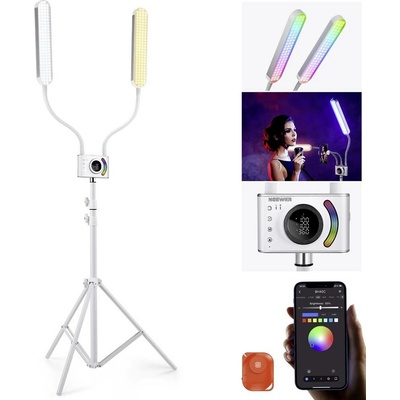 Neewer BH40C LED video svietidlo Počet LED=528 dvojfarebné