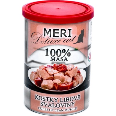 Sokol Falco Cat Meri deluxe kostky libové svaloviny 6 x 400 g