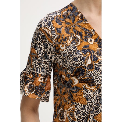 Max Mara Памучна рокля Weekend Max Mara FUOCO (2615621072600)