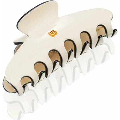 Balmain Hair Couture Pince à Cheveux Large farba White & Black
