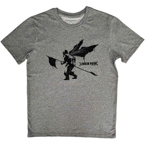 Linkin Park Street Soldier Тениска с къс ръкав Grey XL (LPTS10MG04)