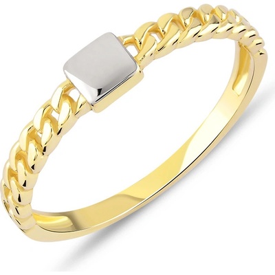 Lillian Vassago prsten z kombinovaného zlata LLV06 GR077