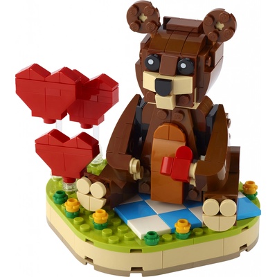 LEGO® BrickHeadz 40462 Valentínsky medveď