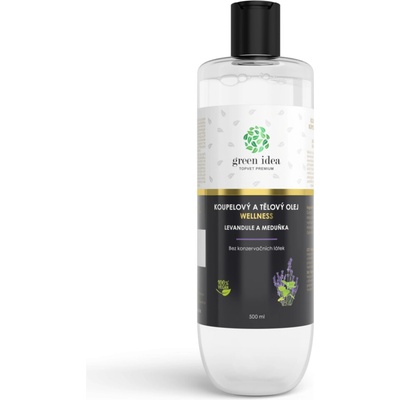 Levanduľa a medovka – kúpeľový a telový olej 500 ml – Green idea