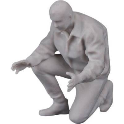 Krick Modelltechnik Figurka námořník klečící nenabarvená 1:32