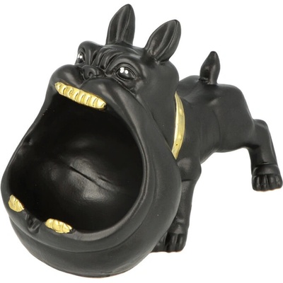 VPKCZ Cigaretový popelník Dog Black/Gold