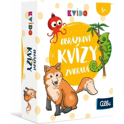 Albi Obrázkové kvízy Zvieratá Kvído