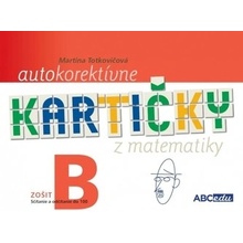 Autokorektívne kartičky z matematiky - zošit B