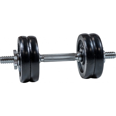 Acra Jednoruční Činka 12 kg litina (4 x 2,5 kg + osa 25 mm)