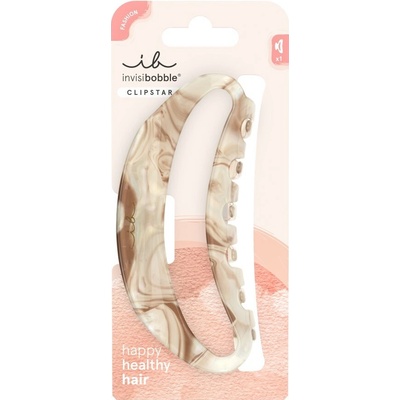 Invisibobble Clipstar XL Amber Glow - Skřipec do vlasů 1 ks