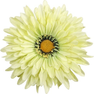 Umelá gerbera zelená 15 cm