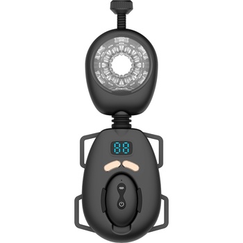 Rimba Toys Orgastobator 06 Male Masturbator with Swing Function Black