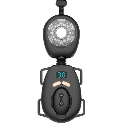 Rimba Toys Orgastobator 06 Male Masturbator with Swing Function Black