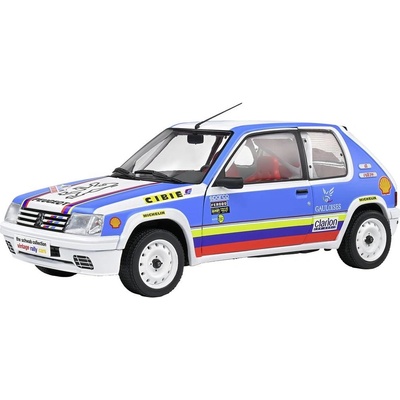Solido Model vozu Peugeot 205 Rallye 1,9L Schwab Collection 1:18