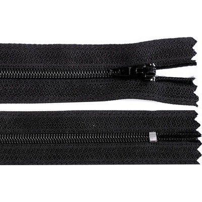 Spirálový zip No 3 délka 18 cm autolock Varianta: 332 černá, Balení: 1 ks