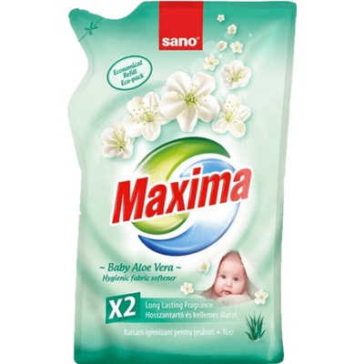 Sano Maxima Омекотител Sano Maxima Aloe vera, 1 литър