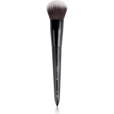 Brushworks Back Comb Brush четка за руж тип NO. 12