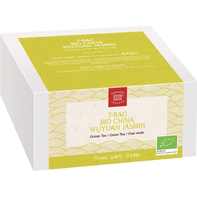 Demmers Teehaus T-Bag BIO Wuyuan Jasmine 20 čajových sáčků
