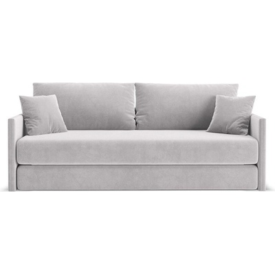 Cosmopolitan Design Светлосив кадифен сгъваем диван 209 cm Shannon - Cosmopolitan Design (COS_3SF_44_F1_SHANNON8)