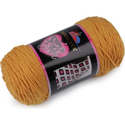 Pletací příze Super Soft Yarn 200 g Varianta: 6 (80825) hořčicová, Balení: 1 ks 55830/141075/257508