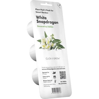 Click & Grow Семена Click and Grow - Бели градински кученца, 3 пълнителя (SGR78X3)