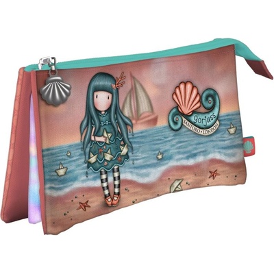 Santoro Ученически несесер Santoro Gorjuss Making Waves - Washed Ashore, с 3 отделения (1280GJ04)