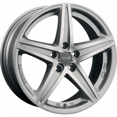 OZ Energy 8x18 5x112 ET48 matt dark silver polished