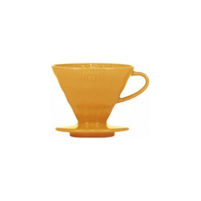 Hario Dripper V60-02 Ceramic Orange + 40 ks filtrů