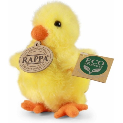 RAPPA Plyšové kuře 10 cm, Eco-Friendly