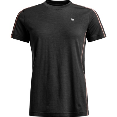 Ortovox Дамско мериносово термобельо Ortovox Women's 185 Rock'N'Wool Short Sleeve Merino base layer - Black Raven (115-1520-0812)