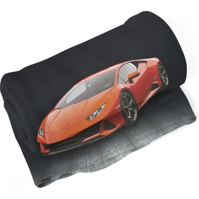 Sablio Sportovní auto 1 Deka 150x120