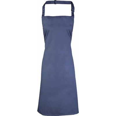 Premier Workwear Klasická zástěra modrá námořní Pantone 281 72x86cm PW150