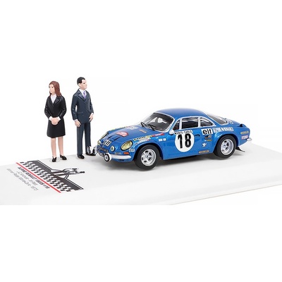 IXO Alpine Renault Rallye Monte Carlo 1973 s figurkami 1:43