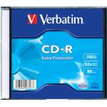 Verbatim CD-R Verbatim 52x 700 MB в тънка кутия (2315023-01-43347)