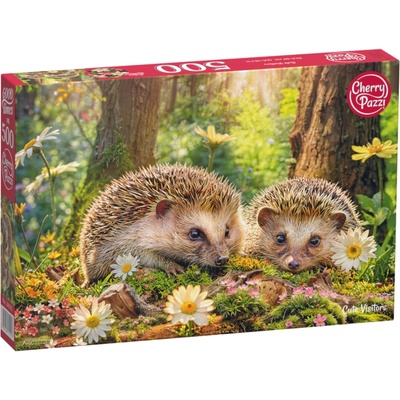 Cherry Pazzi Пъзел Cherry Pazzi от 500 части - Сладки посетители (20227)