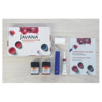 Set farieb na textil s technikou blokovania JAVANA KREUL