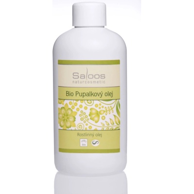 Saloos Bio pupálkový rastlinný olej lisovaný za studena 250 ml