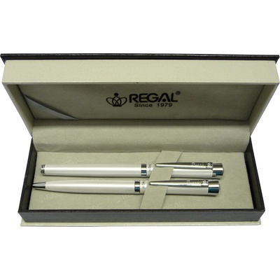 Regal kuličkové pero + roller Katherine bílá 475531 – Zbozi.Blesk.cz