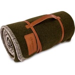 Petromax Завивка Petromax Wool Blanket Blanket - Moosgrün / Schwarz - размер 150 x 200 cm (558-0295-0111)