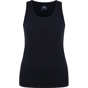 Image 1 of Slazenger Women's Slaz Ribbed Tank Vest - Black