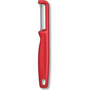 Victorinox Белачка за зеленчуци IOTA 16 см, назъбено острие, червен, пластмаса, Victorinox (VN609431)