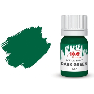ICM Farba Dark Green 12ml