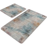 Mila Home Синьо-сиви изтривалки за баня в комплект от 2 бр. 60x100 cm - Mila Home (HKG-HALIPAS-P2)
