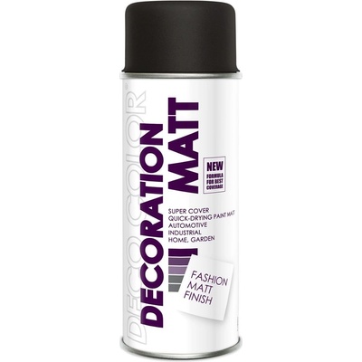 Deco Color Decoration RAL MATT 400 ml - 8019 hnedý matný