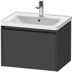 Duravit Ketho. 2 - Шкафче за умивалник 44x63x46 см, 1 чекмедже, графит матов K25082049490000 (K25082049490000)