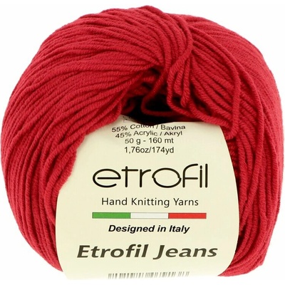 Etrofil Jeans 014 tmavo červená