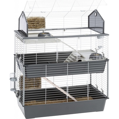 Ferplast BARN 100 Klec dvoupatrová hlodavci šedá 95 x 57 x 121 cm – Zbozi.Blesk.cz Ferplast BARN 100 Klec dvoupatrová hlodavci šedá 95 x 57 x 121 cm – Zbozi.Blesk.cz
